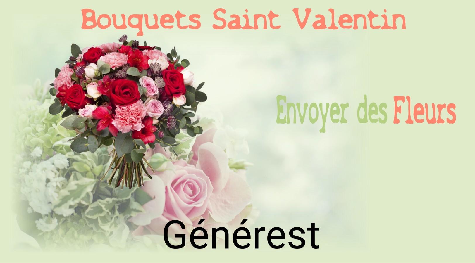 Roses de Saint-Valentin livrées à Générest